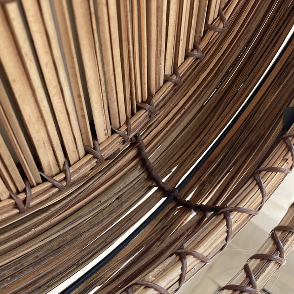 🌲 pine needle tray basket bar tray wall decor cottage core rustic coastal maine - Picture 9 of 12